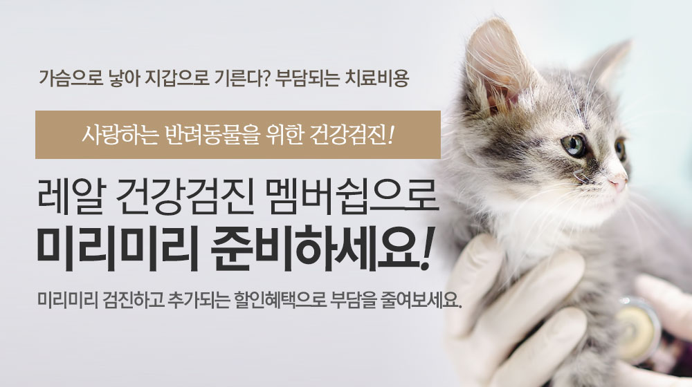 미리미리 검진하고 추가되는 할인혜택으로 부담을 줄여보세요.